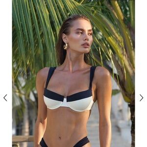 Hard swimwear bikini top